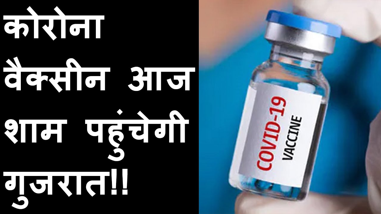 Trial vaccine of covid-19 to reach Gujarat by 5:30 PM today | Corona Vaccine in Gujarat Finally