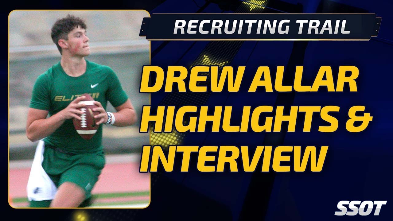 Record-Setting QB Drew Allar from Medina, OH, Looks Forward to Continuing to Grow at Penn State