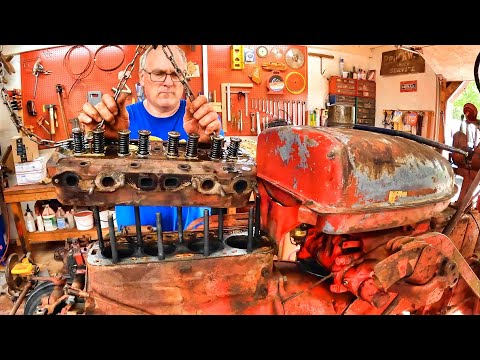 Farmall Super C Engine Teardown | Farmall Super C Restoration Episode 1