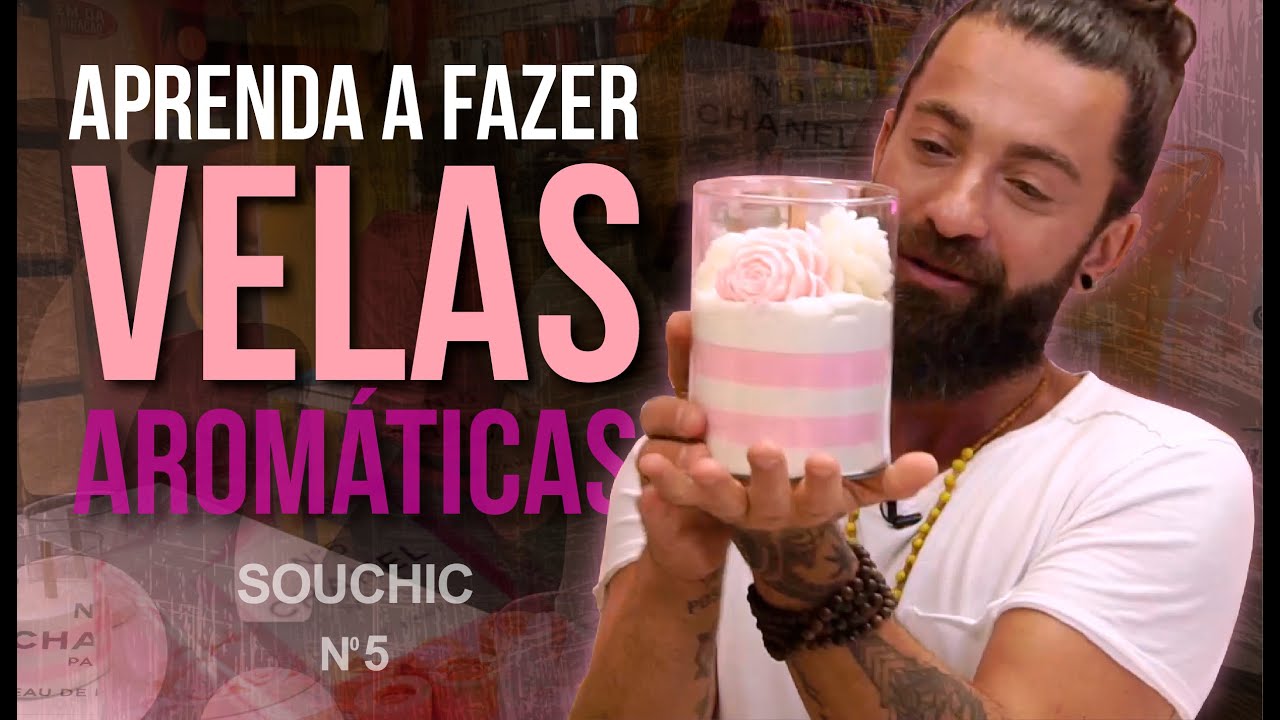 Como fazer velas artesanais de um jeito simples e fácil