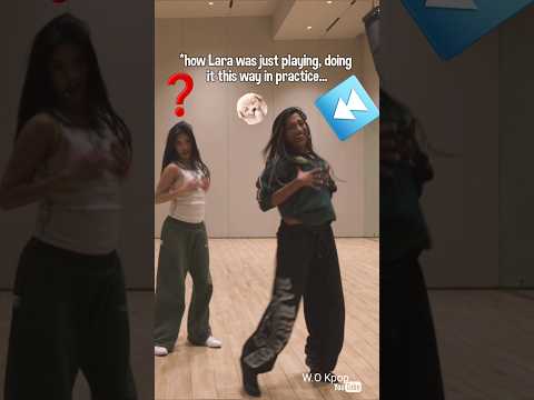 Lara unintentionally making her own choreo? 😉✅️ #katseye #lara #iconicbymistake