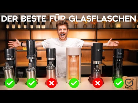 We have tested ALL major water carbonators for glass bottles!