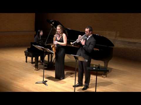 Rivier, Concerto for Alto Saxophone and C Trumpet (I. Allegro)
