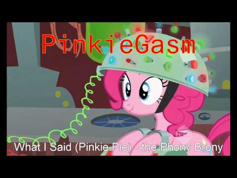 What I Said (Pinkie Pie) - the Phony Brony