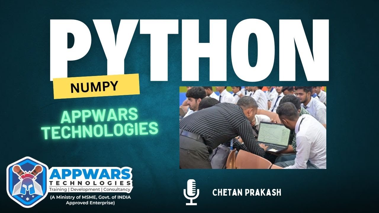 Python NumPy | Appwars Technologies | Python Videos in Hindi