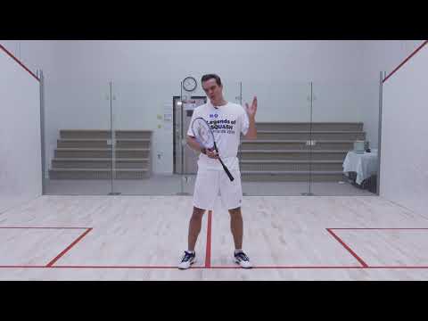 Squash tips: Attacking patterns of play with LJ Anjema - Volley drop - volley straight