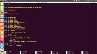 Make Simple Program By Bash Programming (Shell)