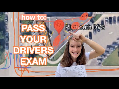 HOW TO PASS YOUR DRIVERS TEST THE FIRST TIME (closed course- PLYMOUTH, MN)