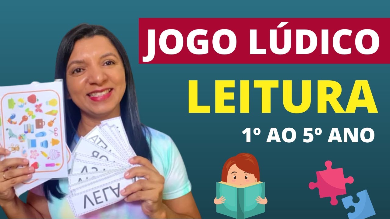 Jogo Lúdico LEITURA [1º ao 5º ano] Professor em Sala