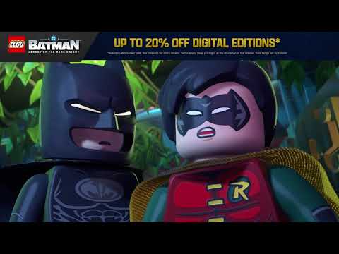 LEGO Batman Legacy of the Dark Knight Official 'Heroes & Villains' Trailer