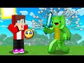 JJ and Mikey Time Freezer Speedrunner VS Hunter in Minecraft - Maizen Mizen JJ Mikey