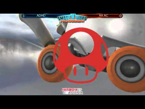 Smash 4 Wars 56 - ADHD (ZSS, Bowser Jr) vs AA Angel Cortes (Diddy) Winner's Bracket
