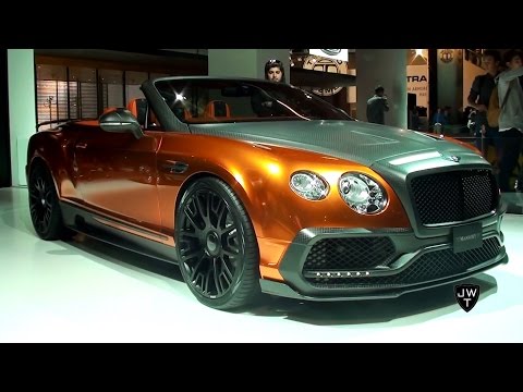 EPIC Or Too Much!? Mansory Bentley Continental GTC W12 w/ 1000 HP! - IAA Frankfurt 2015