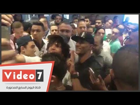 تدافع الجمهور على محمد رمضان أثناء عرض فيلمه "الكنز" فى وقفة عيد الأضحى