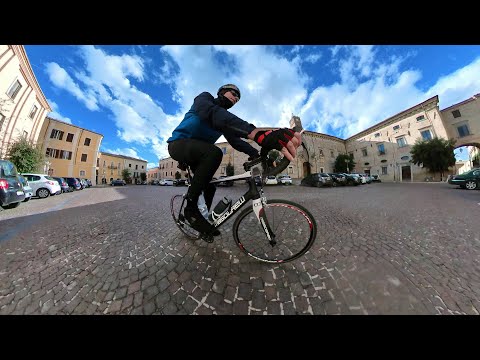 Bici vlog #44 5 dicembre 2021 Da Pescara ad Atri con furore!