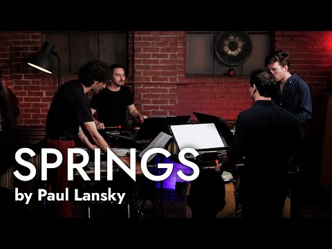 Springs by Paul Lansky | Austin Percussion Collective