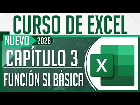 Nuevo Curso de Excel - Capítulo 3, Función Si Básica 🎓 Dostin Hurtado