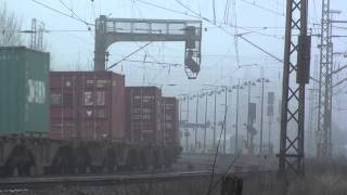 Uelzen im Nebel (Eisenbahn pur) !