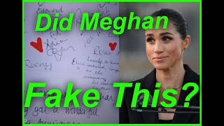 Did Meghan Fake her British Airways Card?