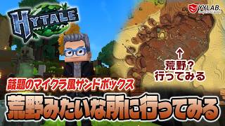 【Hytale】荒野みたいなところに行ってみる～話題のマイクラ風？ミニワ風？ゲームをやってみる～日本語化MOD