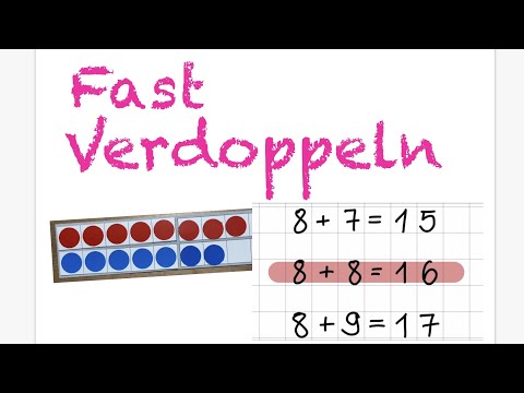 Fast Verdoppeln Klasse 1 Nachbaraufgaben Addition Mathe || Erklärfilm Distanzlernen
