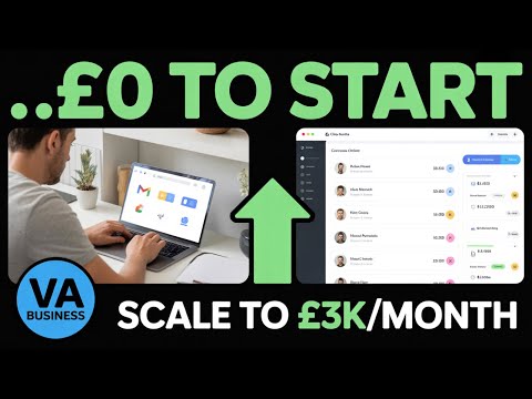Start a Virtual Business: Start This for Under £300 - low-cost business idea