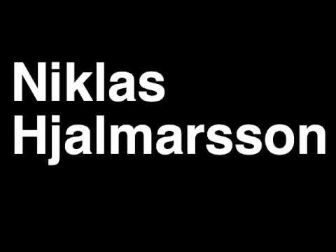 How to Pronounce Niklas Hjalmarsson Chicago Blackhawks NHL Hockey Player Runforthecube