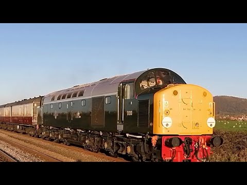 06/04/23 - Class 40 - D213(40013) "Andania" - Kidderminster S.V.R. to Llandudno - Private Charter