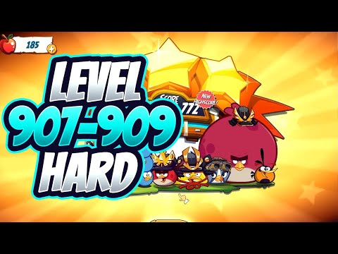 ANGRY BIRDS 2 PC LEVEL 907-909 (HARD LEVEL) - Cobalt Plateaus Pigfoot Mountains
