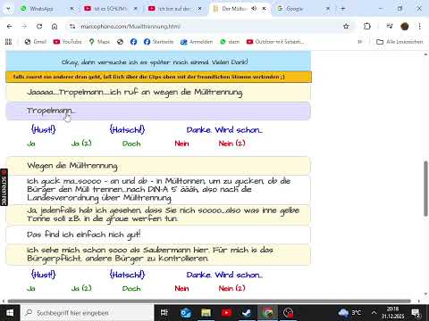 Marcophono Tropelmann ruft am Silvesterabend an(mit Ausraster)