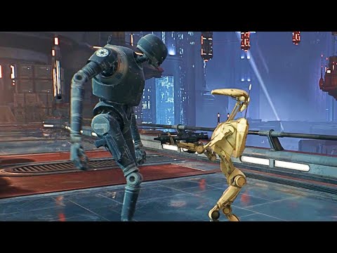 K-2SO VS Separatists Battle Droid | STAR WARS JEDI SURVIVOR