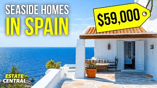 Affordable SEASIDE Homes in SPAIN under $70,000 Near Beach