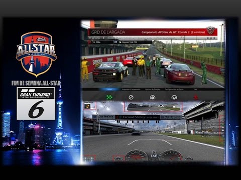 Gran Turismo 6: Campeonato GT de  All stars - Primeiro dia 23.03.2017