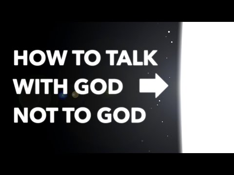 Prayer life Stink? A short guide on how to talk with God, not to God.