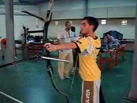 Tiro con Arco - Anxo Grandal disparando