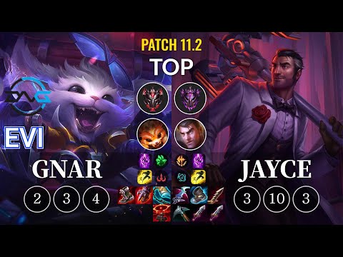 DFM Evi Gnar vs Jayce Top - KR Patch 11.2