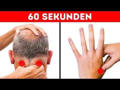 Drücke und halte es für 60 Sekunden und schau, was mit deinem Körper passiert