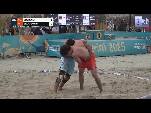 Josiah Benjamin BOYDEN (USA) vs. Nicolas Mariano BROCKSON (USA) • C | Round 1 • Men's BW 70Kg