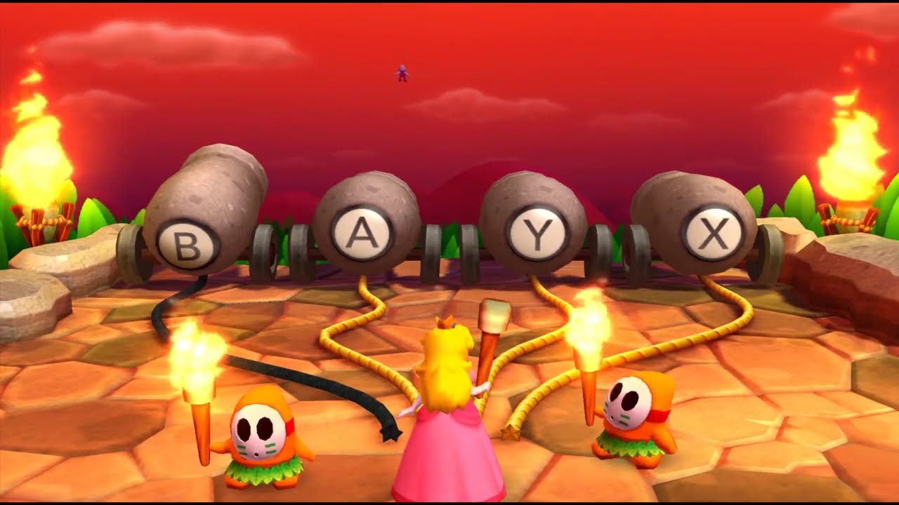 【マリオパーティ100ミニゲームコレクション】ピーチVsルイージVsデイジーVsロゼッタ(COM最強 たつじん)