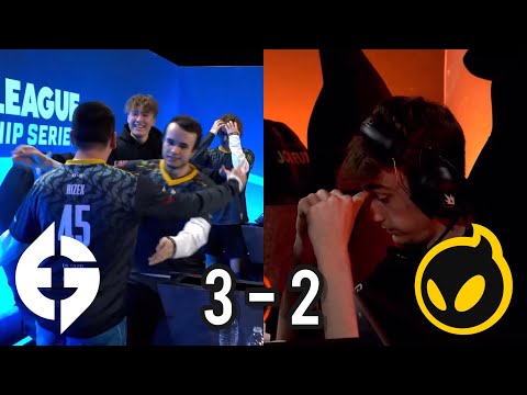 Dignitas REVERSE SWEPT AGAIN 💀, EG triumph! | HIGHLIGHTS: Game 5 | RLCS Winter Major