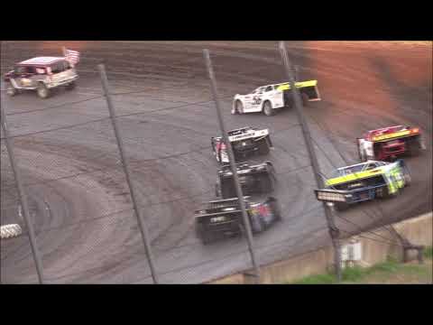 Salina HighBanks Speedway -MLRA Late Models Heat #1 FB 6-19-2021