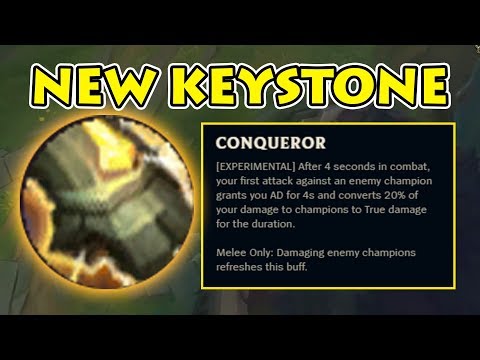 I WON THE 4v5 | NEW CONQUEROR KEYSTONE IS ACTUALLY SO BROKEN!! | Our Mid DC'd [HyperCarry] [PBE]