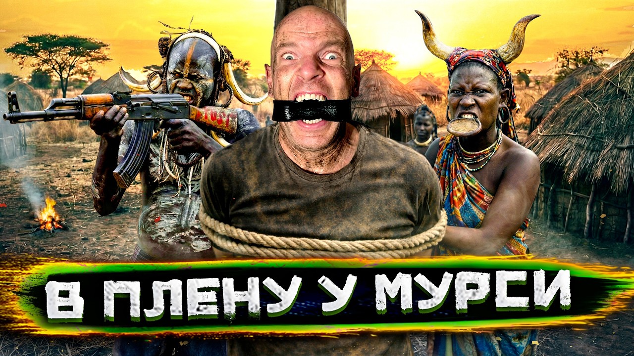 В ЗАЛОЖНИКАХ у самого ОПАСНОГО племени мира: Мурси требуют выкуп @staspognali