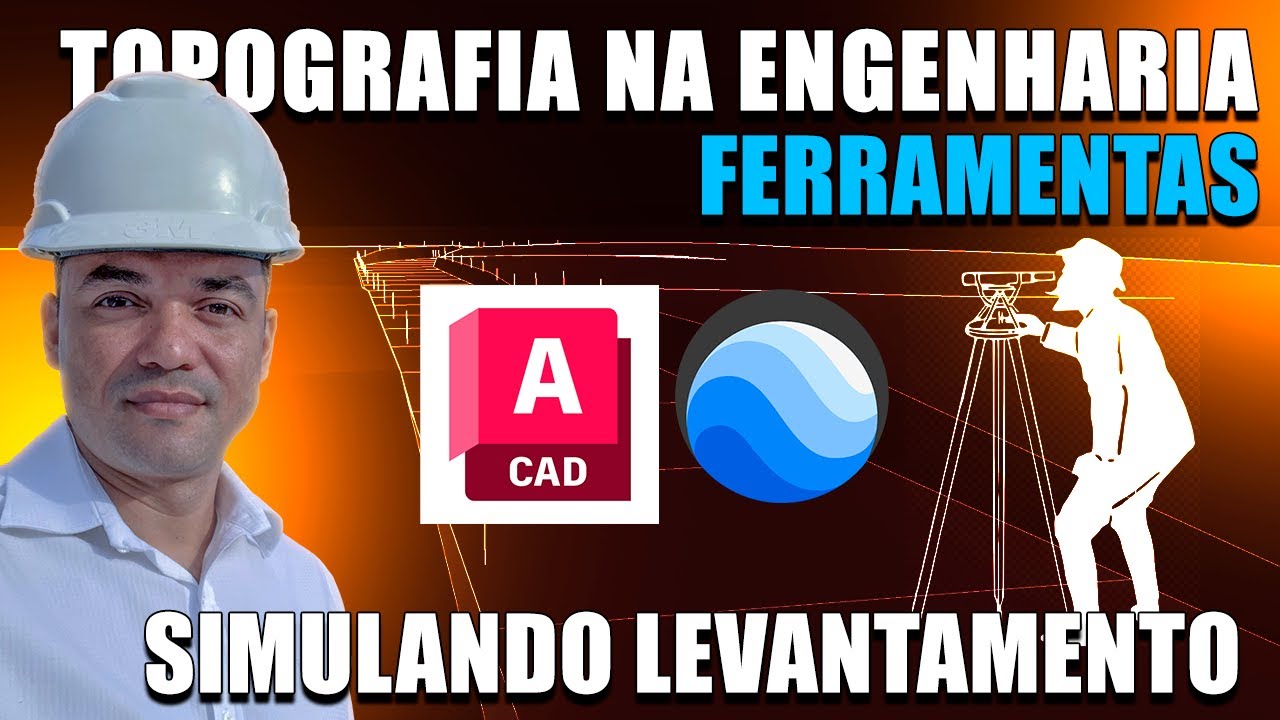 Aula 005 - Como realizar um levantamento topográfico usando apenas o Google Earth e AutoCAD