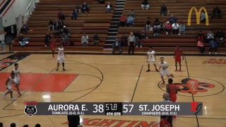 (6) Aurora East vs. St. Joseph - St. Charles East Thanksgiving Tournament - 2018