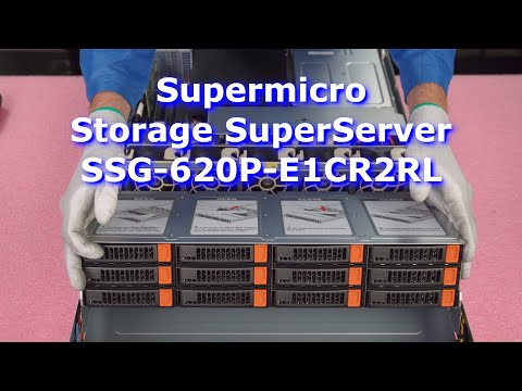 Supermicro Storage SuperServer SSG-620P-E1CR24L | Review & Overview | Server Specifications