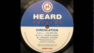 Circulation - Original System