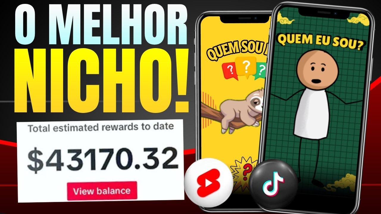 O MELHOR NICHO para CANAL DARK NO TIKTOK e YOUTUBE