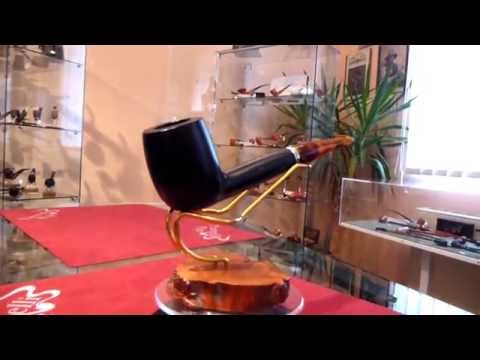 Pipa in radica billiard freehand - www.paronellipipe.it