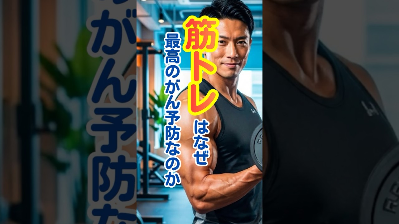 筋トレはなぜ最高のがん予防なのか #がん治療